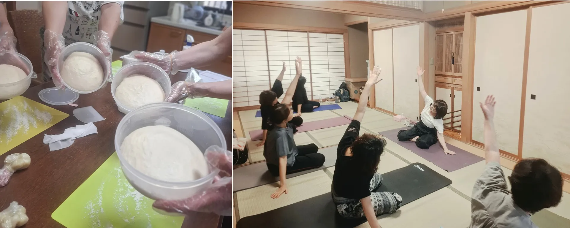 パン作りの様子